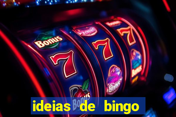 ideias de bingo para o natal